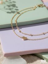 Dainty Heart of Desire Anklet