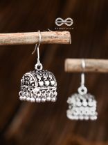 The Cute Little Dome Jhumkis- Tiny Trinket Earrings